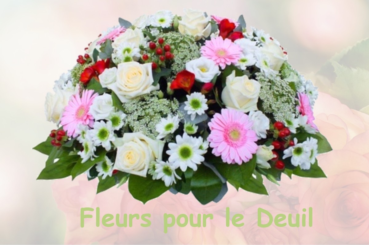 fleurs deuil SERRES-GASTON